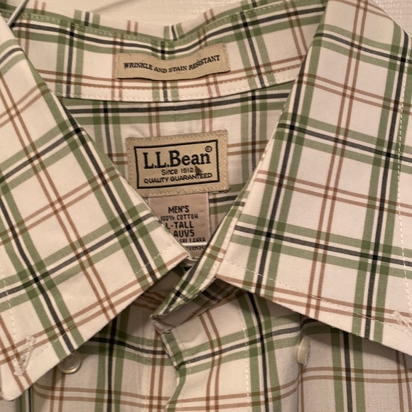 LL Bean - Casual Button-down Collar Shirt - Tall - Picture 2 of 6
